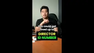 Director ID Number Reminder #shorts