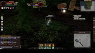Project Gorgon Game footage environment,eltibule combat 2