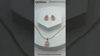 Vintage Opulence Pendant Set - Emleen Artificial Jewelry