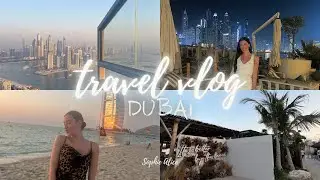 DUBAI VLOG // Aura Skypool, Shimmers on the beach, Burj Khalifa 🌴☀️🇦🇪