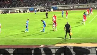 Niort - Monaco Coupe de la Ligue - Action Chamois Simulation Diaw