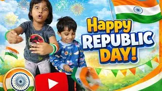 Republic Day Celebration With Kids 🇮🇳 | Cute Baby Reactions & Family Fun | Himanshi Singh Diaries