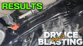 Dry Ice Cleaning undercarriage surfaces rust gone&hellip; You Won&rsquo;t Believe These results (part 2) a