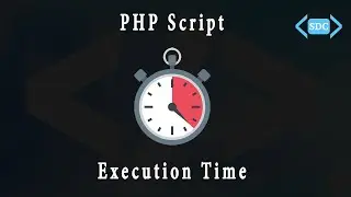 Tracking the script execution time in PHP