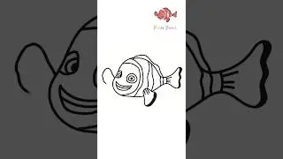 how to draw nemo fish        #drawing #fun #zone #nemo #art #shorts