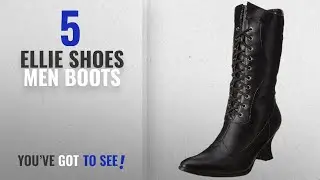 Top 10 Ellie Shoes Men Boots [ Winter 2018 ]: Ellie Shoes Women's 253 Amelia Victorian Boot, Black