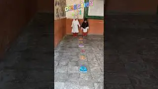 Direction ⬇️⬆️◀️▶️ Understanding With Activity #mastikipaathshala#school #funactivitiy#classactivity