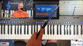 Muziek De Roos zelfstudie lesvideo : Keyboardcursus 1-50. Nr 24: O du fr&ouml;hliche