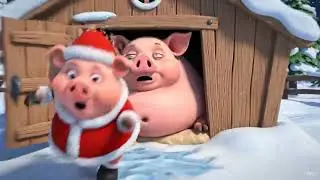 Santa Pig Got Lost! 🎅🐷 A Funny Christmas Cartoon | Happy Pig World