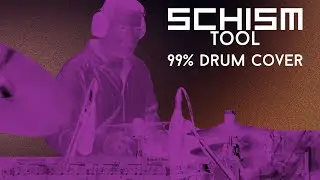 Schism (Tool) - Drum Cover (99% Accurate) with Sheet Music