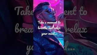 Take a minute to rest your mind and collect your thoughts ✨️       #cyberpunk #lofi  #chill #music