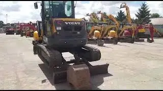 Mini koparka VOLVO ECR 50 D , 2017 rok