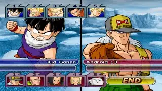 TEAM GOHAN VS ANDROIDS (COM VS COM) - Dragon Ball Z Budokai Tenkaichi 3