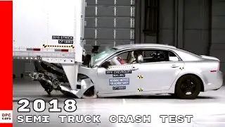 Semi Truck Underride Protection Crash Test 2018
