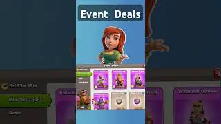 Today 's Events | Mini Spotlight | Event Deals Clash Of Clans #supercell #shorts #clashofclans #coc