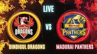 🔴 TNPL Live | Dindigul Dragons vs Siechem Madurai Panthers Live | DD vs SMP Live 8th Match 2023