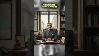Power ke 3 pillars hai India mein 😱 #politicians #upscmotvation #studyiq #iasofficer #upsc2026