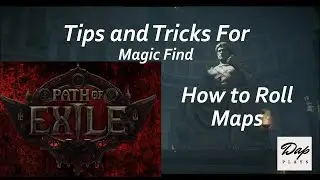 Path of Exile How to Roll Magic Find Maps With this simple Trick