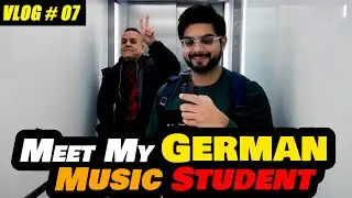 Meet My German Music Student 🇩🇪 || Home Recording Studio Tour Vlog