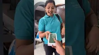 iPhone Gifted toRaru 🫂😘 | #wife #surprise #gift #bestfriends #iphone #happiness #love #trending