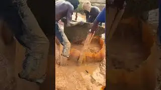 African gold mining small production line#goldselectionshaker #extractinggold #goldenselection
