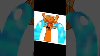 I super like Sprunki crying 💙🧡💛