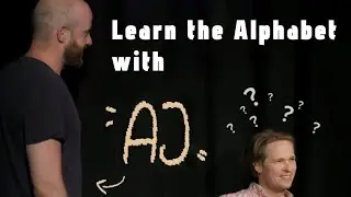 Learn the alphabet with Shoot From The Hip || AJ Edition