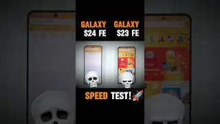 🚀 GALAXY S24 FE VS GALAXY S23 FE &ndash; SPEED TEST BATTLE OF THE FEs!🔥#shorts#galaxys24fe#galaxys23fe