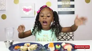 Gummy Food vs. Real Food:  Sushi
