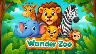 🦁 Wonder Zoo - Meet Talking Animals! | Virtual Zoo Tour for Kids | Fun & Educational