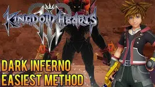 Ⓜ Kingdom Hearts 3 ▸Dark Inferno (Secret Boss) (Very Easy Method)