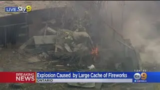 Horse Freed After Explosion Caused By Fireworks Cache In Ontario
