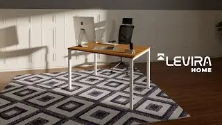 How to assemble the CEOU desk | Levira Home