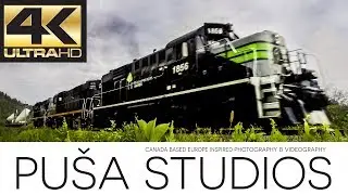RARE... MILE LONG GASPE WINDMILL SHORT-LINE TRAIN