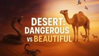 🦂🐍🦁Dangerous vs 🐪🐐🐦🦌Beautiful | #animals#viral #travel खतरनाक बनाम सुंदर जानवर | Wildlife Video 2025