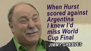 Jimmy Greaves: When I knew I'd miss 1966 World Cup Final