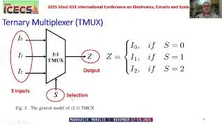 ICECS 2025 Conference Presentation &ndash; A Proposed Ternary Multiplexer Using CNTFET Technology