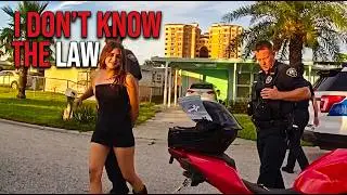 21-Year-Old Rider Learns the Traffic Laws the Hard Way