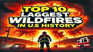 Top 10 Most Shocking Wildfires in US History | Shocking #historical #Wildfires #trending  #natural