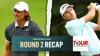 2025 Tour Championship: Tommy Fleetwood & Russell Henley (-13) share lead | Round 2 Recap