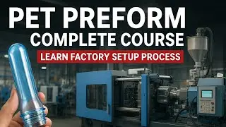 PLASTIC PET PREFORM & FACTORY SETUP  COMPLETE COURSE