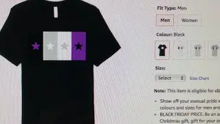 Asexual Bargains! Asexual Merch!  Black Friday! #asexuality #asexual #clothing