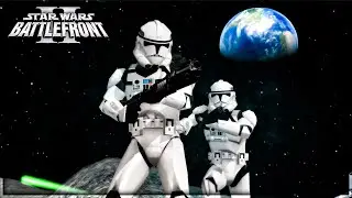 Star Wars Battlefront II (2005) Mods - Sol Map Pack - Earth Luna - Clone Wars
