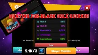 Rerolling for Black Hole Quirk with 5.1k Tokens!!! | Anime Champions Simulator