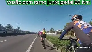 Voz&atilde;o do Pedal, ontem foi assim pedal com tamo junto 65 Km adquirir sa&uacute;de &eacute; s&oacute; pedalar 🚴🚵.10-01-2026