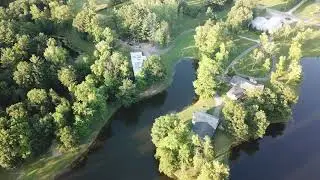 Drone Flight Over Valley City, Medina County Ohio Birds Eye View