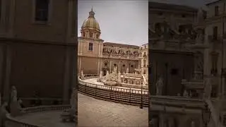 PIAZZA PRETORIA PALERMO - PIAZZA PRETORIA ITALY #shorts#sicily#sicilia#short