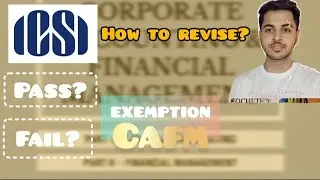 CAFM Strategy For CS Executive | How to study and Revise CAFM | CS Executive December 2025 |