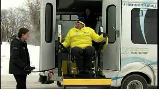 Rick Hansen 25th Anniversary Relay - Dryden Stop