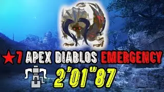 【MHRise:PC】Apex Diablos Emergency 2'01